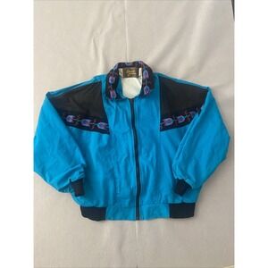 David James Vintage 1990s Aztec Western Full Zip Jacket Men's XL Made in The USA